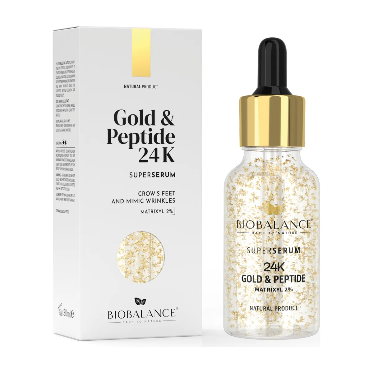 Bio Balance 24K Gold & Peptide Super Serum 30ml