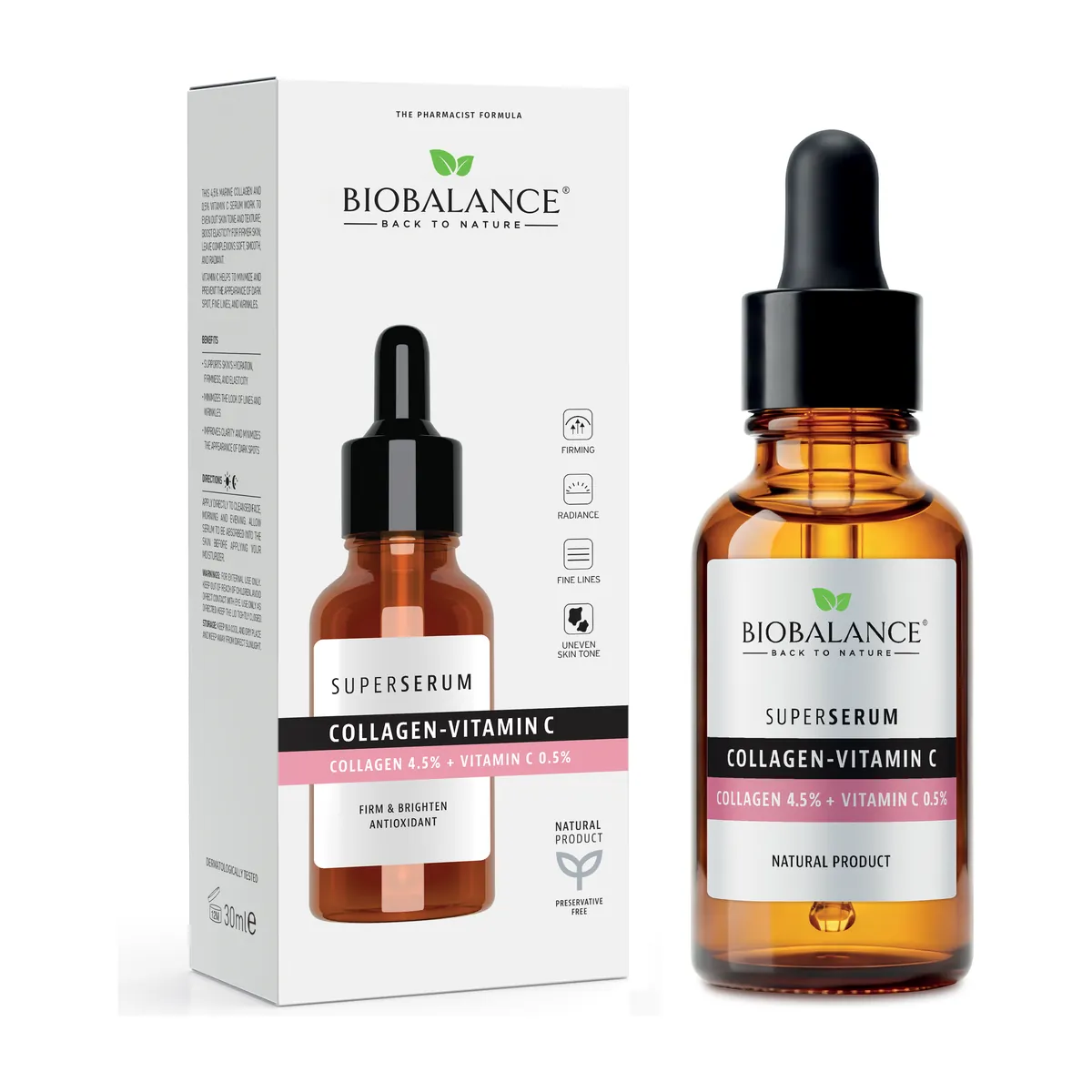 Bio Balance Collagen + Vitamin C Super Serum 30ml