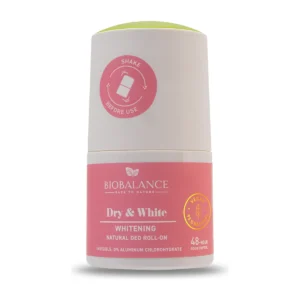 Bio Balance Dry & White Natural Deo Roll-On 50ml