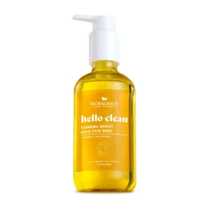 Bio Balance Hello Clean Turmeric Bright Aqua Face Wash 250ml