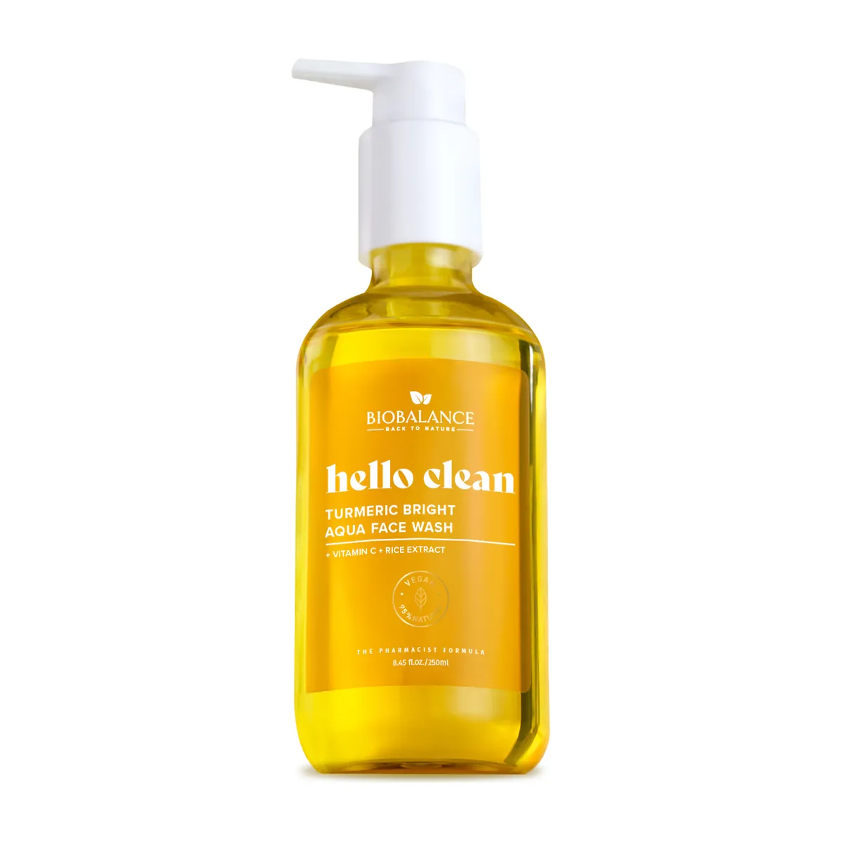 Bio Balance Hello Clean Turmeric Bright Aqua Face Wash 250ml