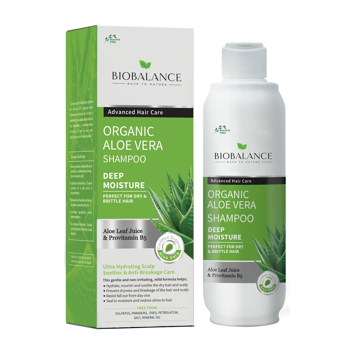 Bio Balance Organic Aloe Vera Shampoo 330ml