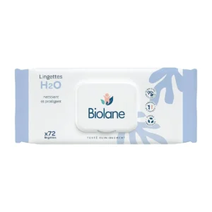 Biolane H2O Cleansing Wipes x72