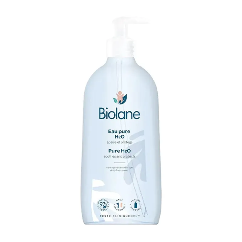 Biolane Pure H2O Cleansing Water, 350 ml