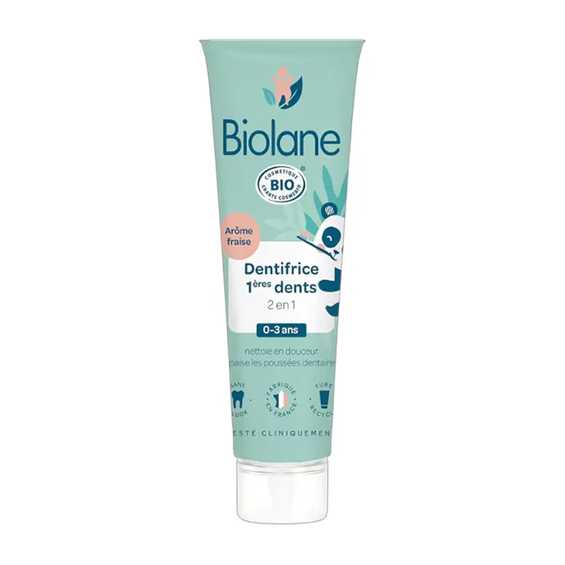 Biolane Toothpaste 2 in 1 First Teeth