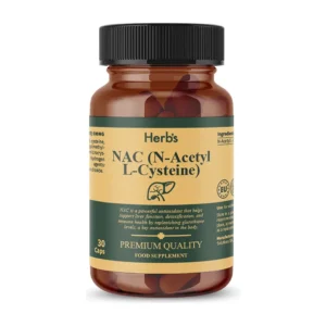 Herb's NAC N-Acetyl L-Cysteine 500 mg