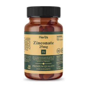 Herb's Zinconate Zinc 25 mg