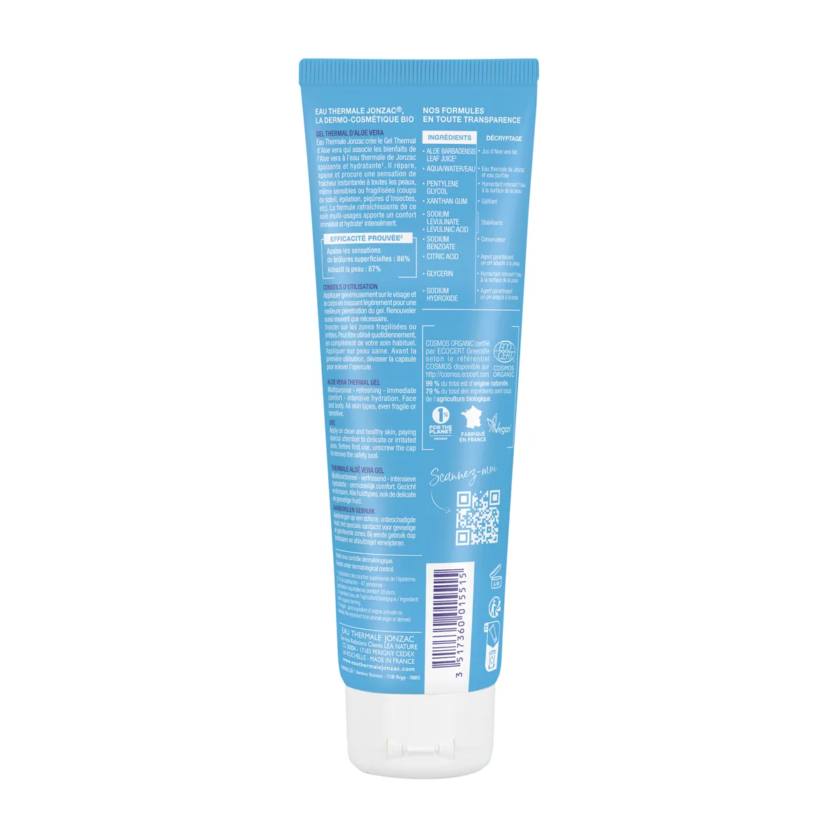 Jonzac Aloe Vera Thermal Gel 150ml