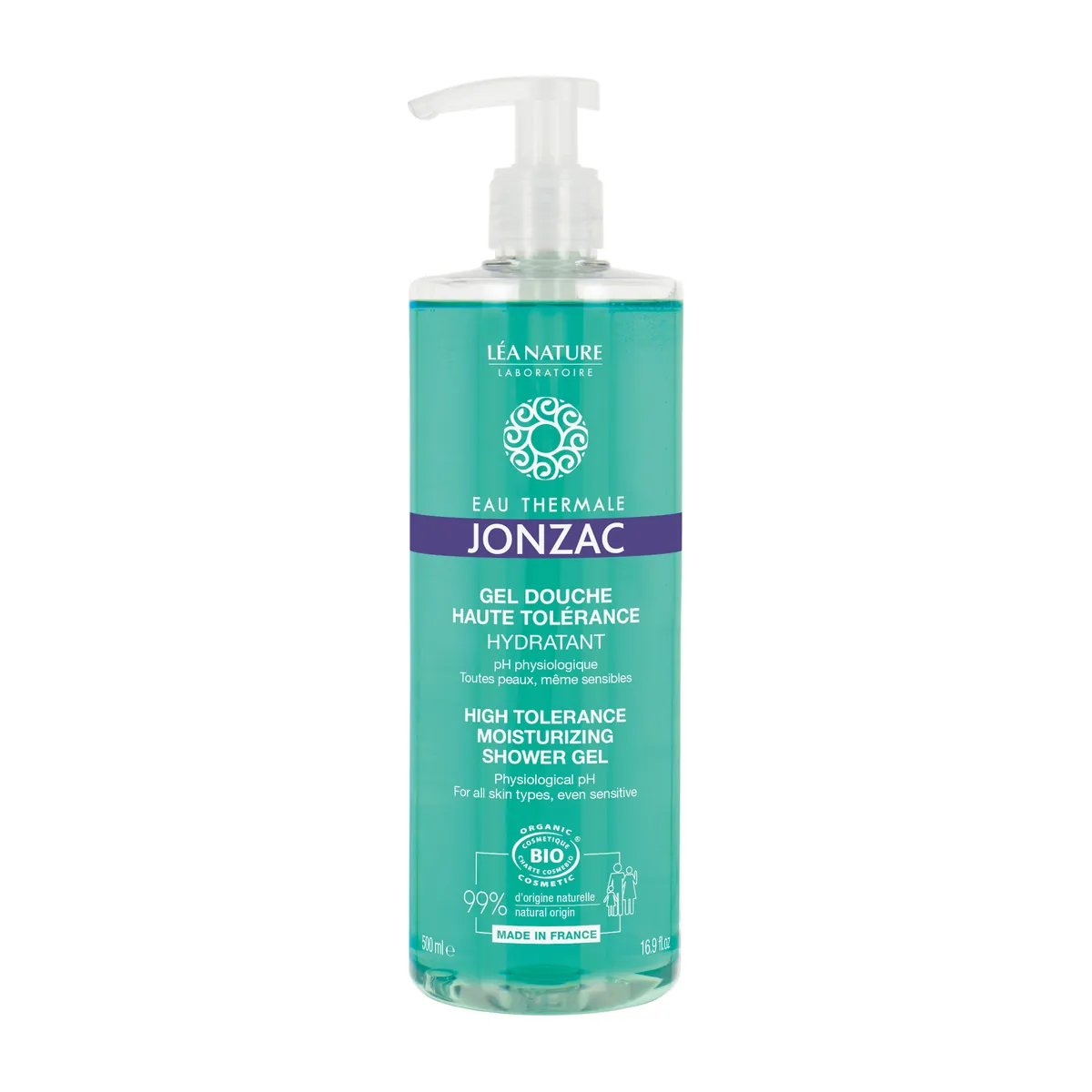 Jonzac High Tolerance Moisturizing Shower 500ml
