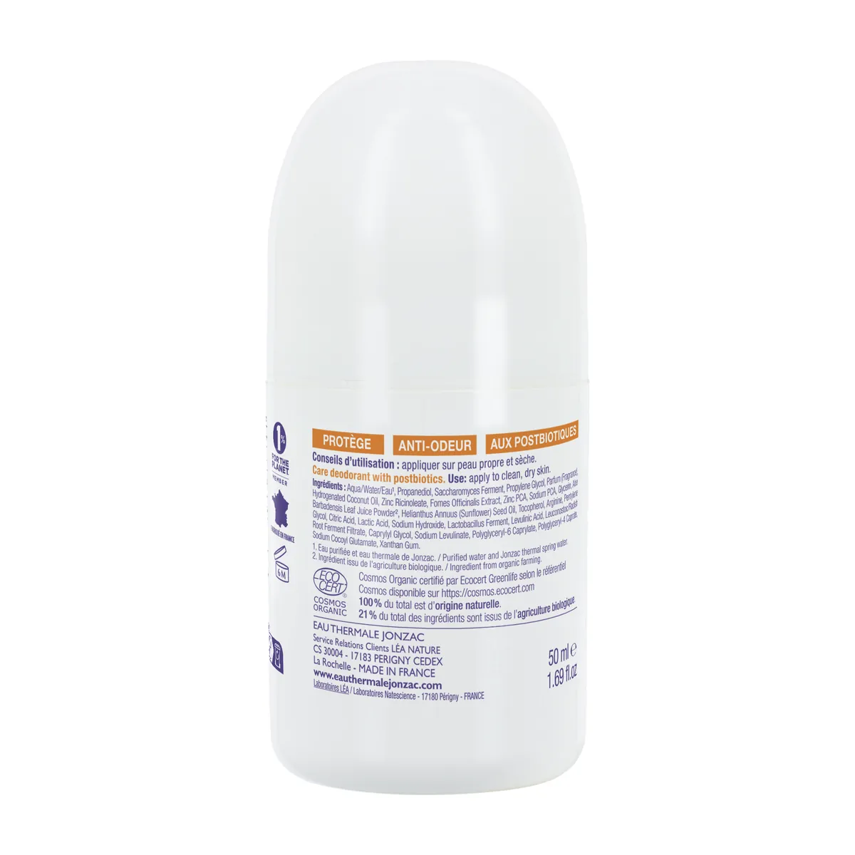 Jonzac Nutritive Hypoallergenic Deo-Care 50ml