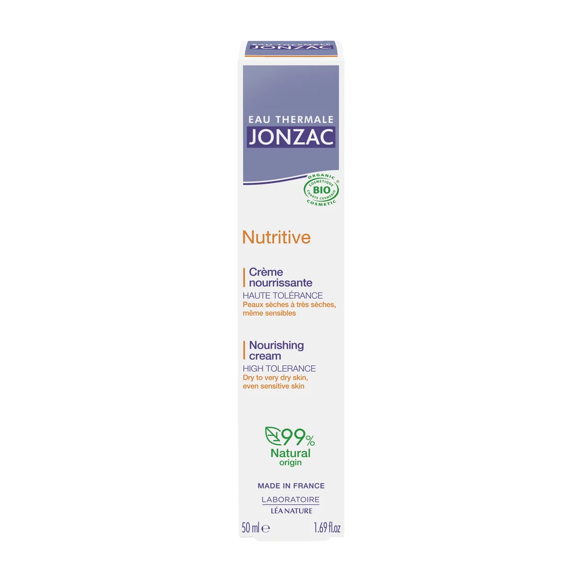 Jonzac Nutritive Intense Nourishing Cream 50ml