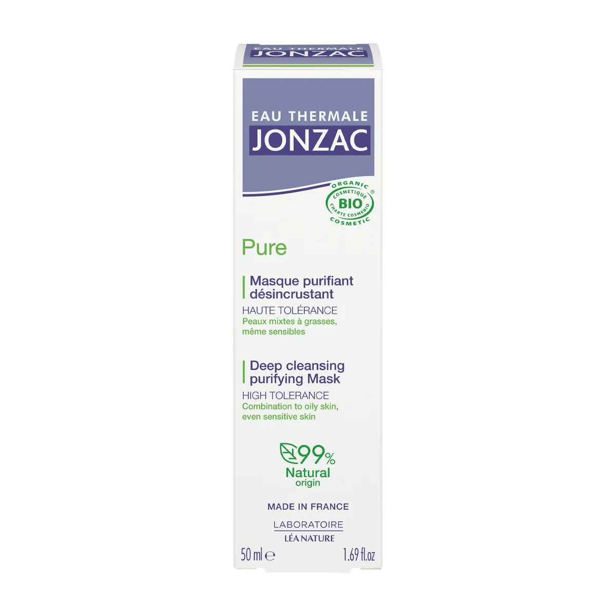 Jonzac Pure Purifying Cleansing Mask 50ml
