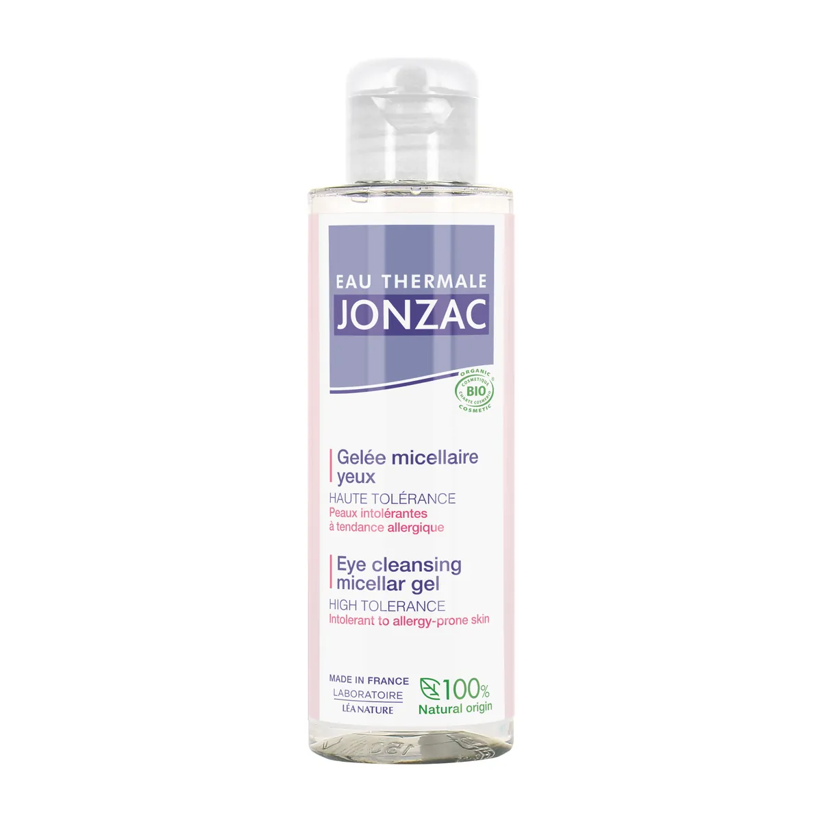 Jonzac Réactive Control Eye Cleansing Micellar Gel 100ml