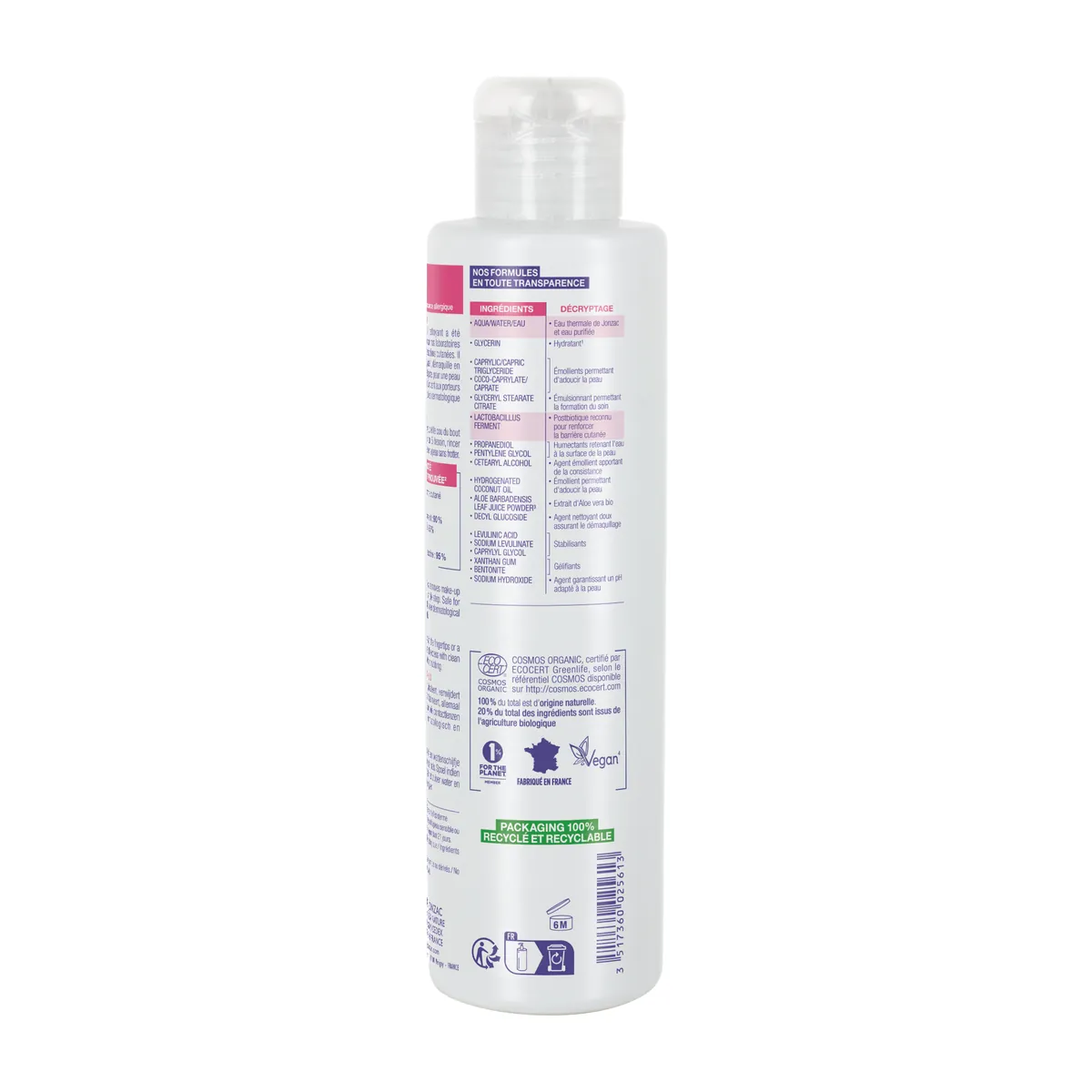 Jonzac Réactive Control High Tolerance Cleansing Lotion 200ml