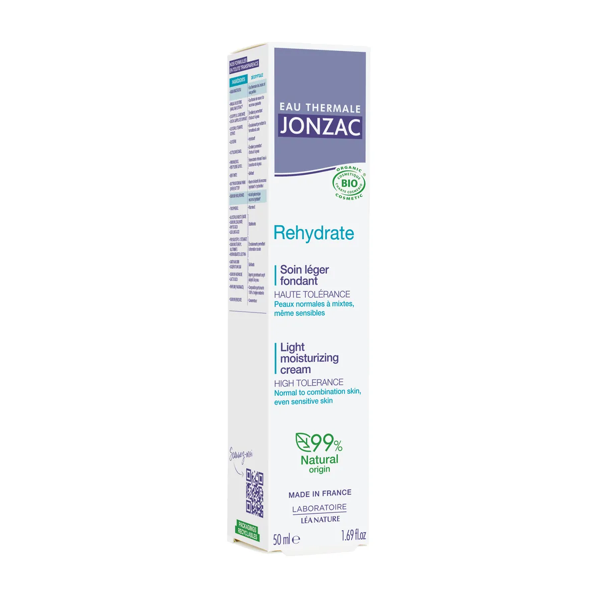 Jonzac REhydrate Light Moisturizing Cream 50ml