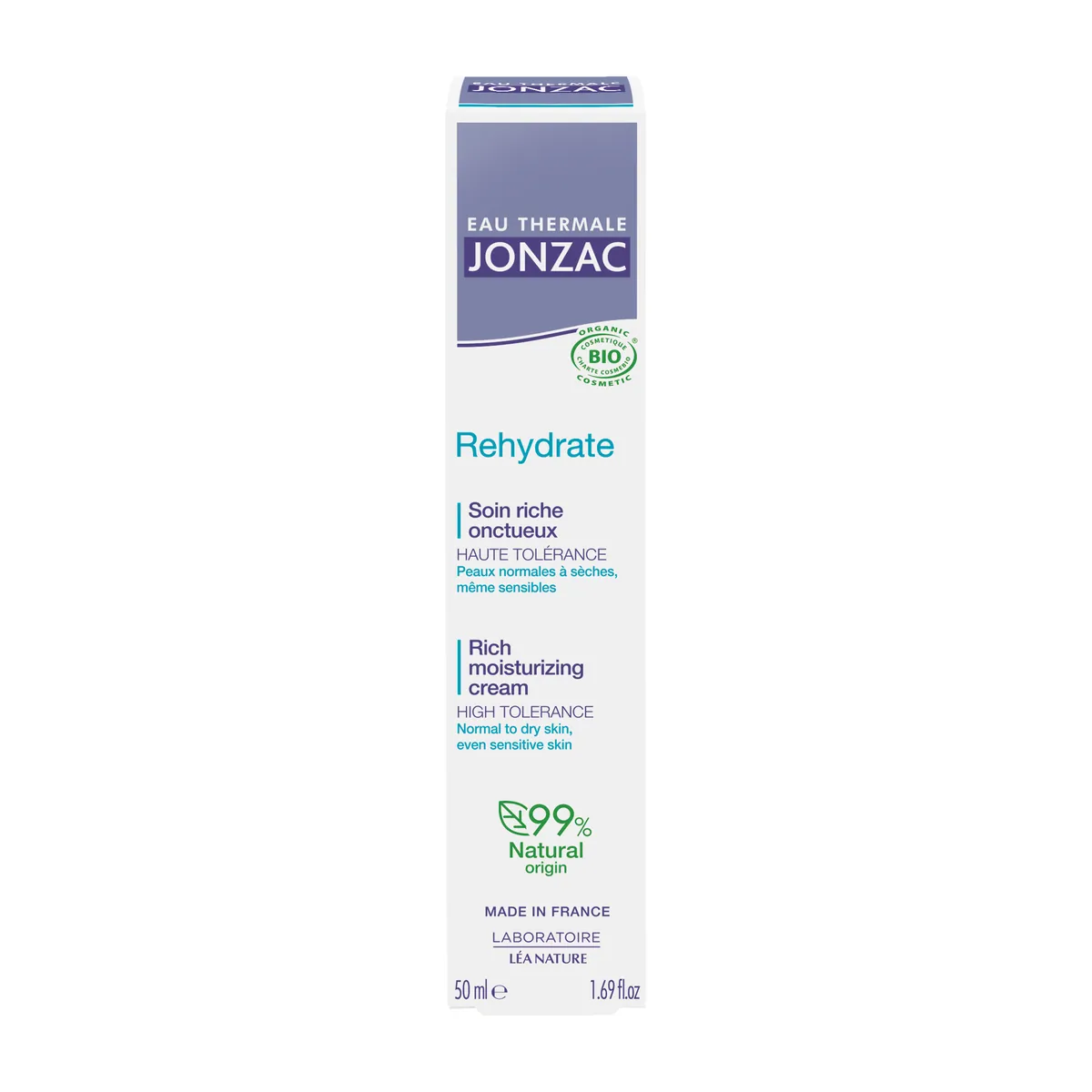 Jonzac Rehydrate Rich Moisturizing Cream 50ml