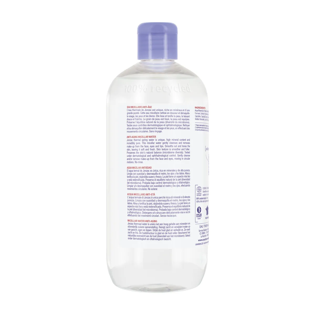 Jonzac Sublimactive Anti-Aging Micellar Water 500ml