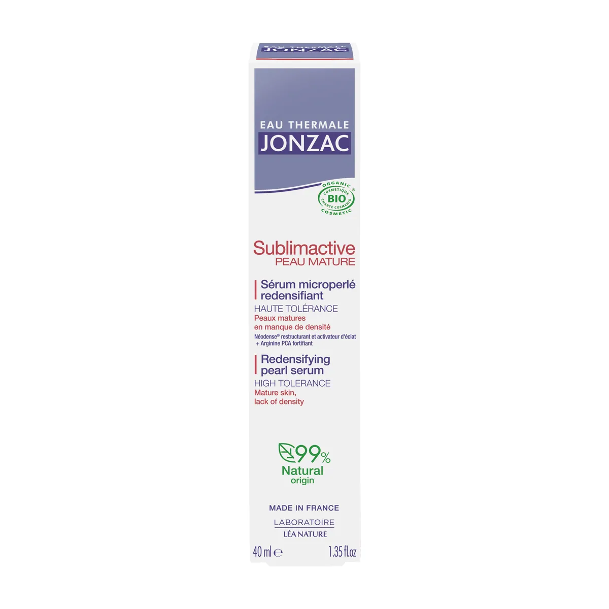 Jonzac Sublimactive PM Redensifying Pearl Serum 40ml