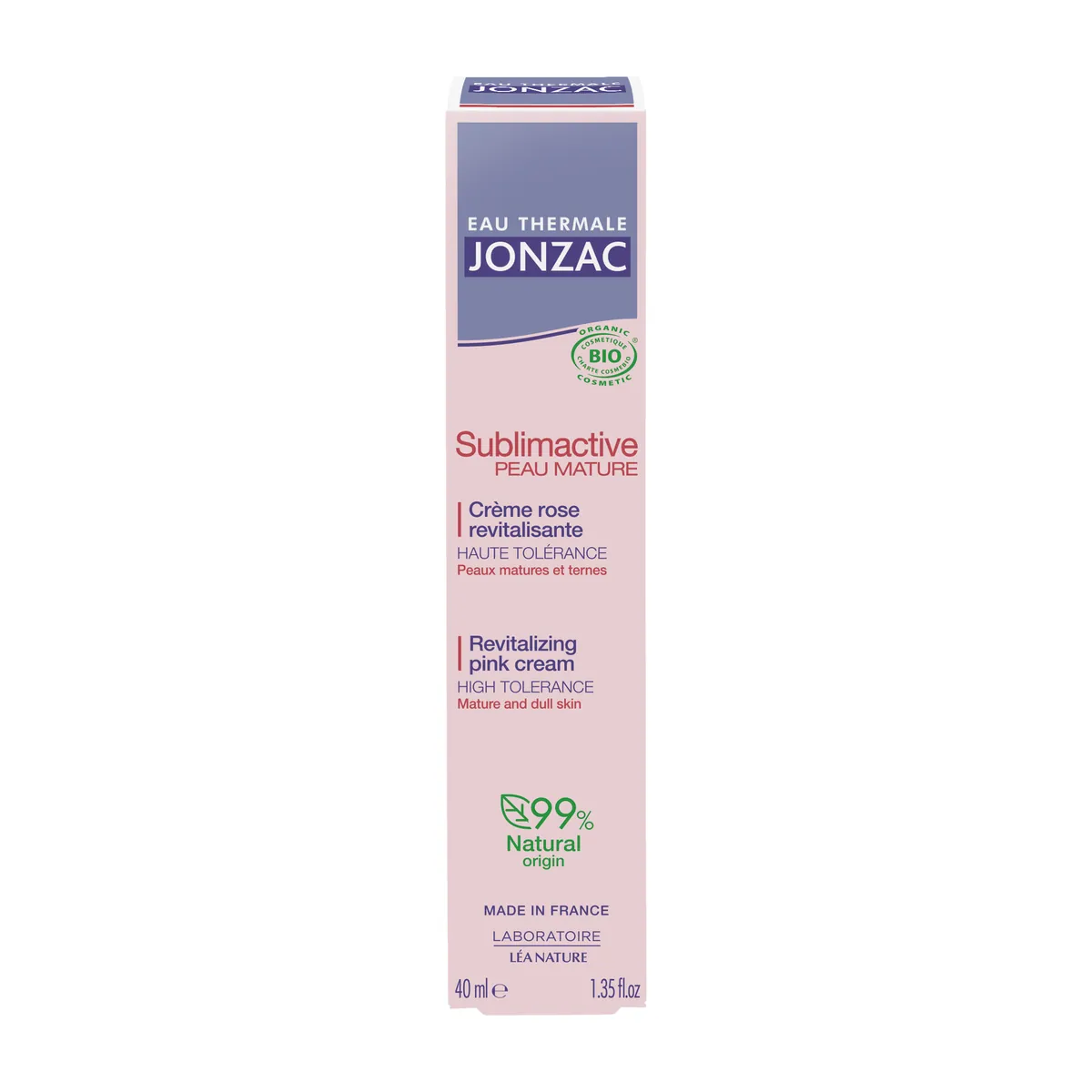 Jonzac Sublimactive Revitalizing Pink Cream 40ml