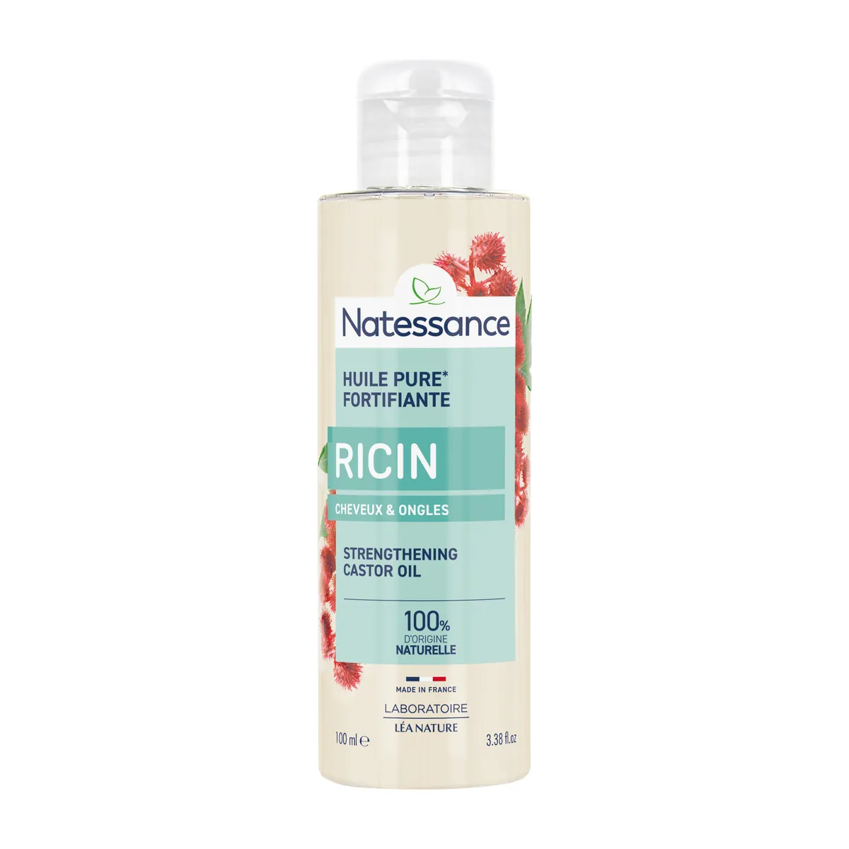 Natessance Castor Oil Fortifying And Restoring 100ml