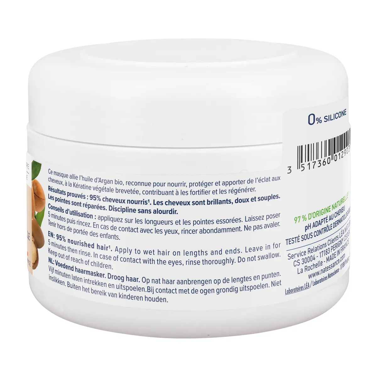 Natessance Hair Mask Argan 200ml