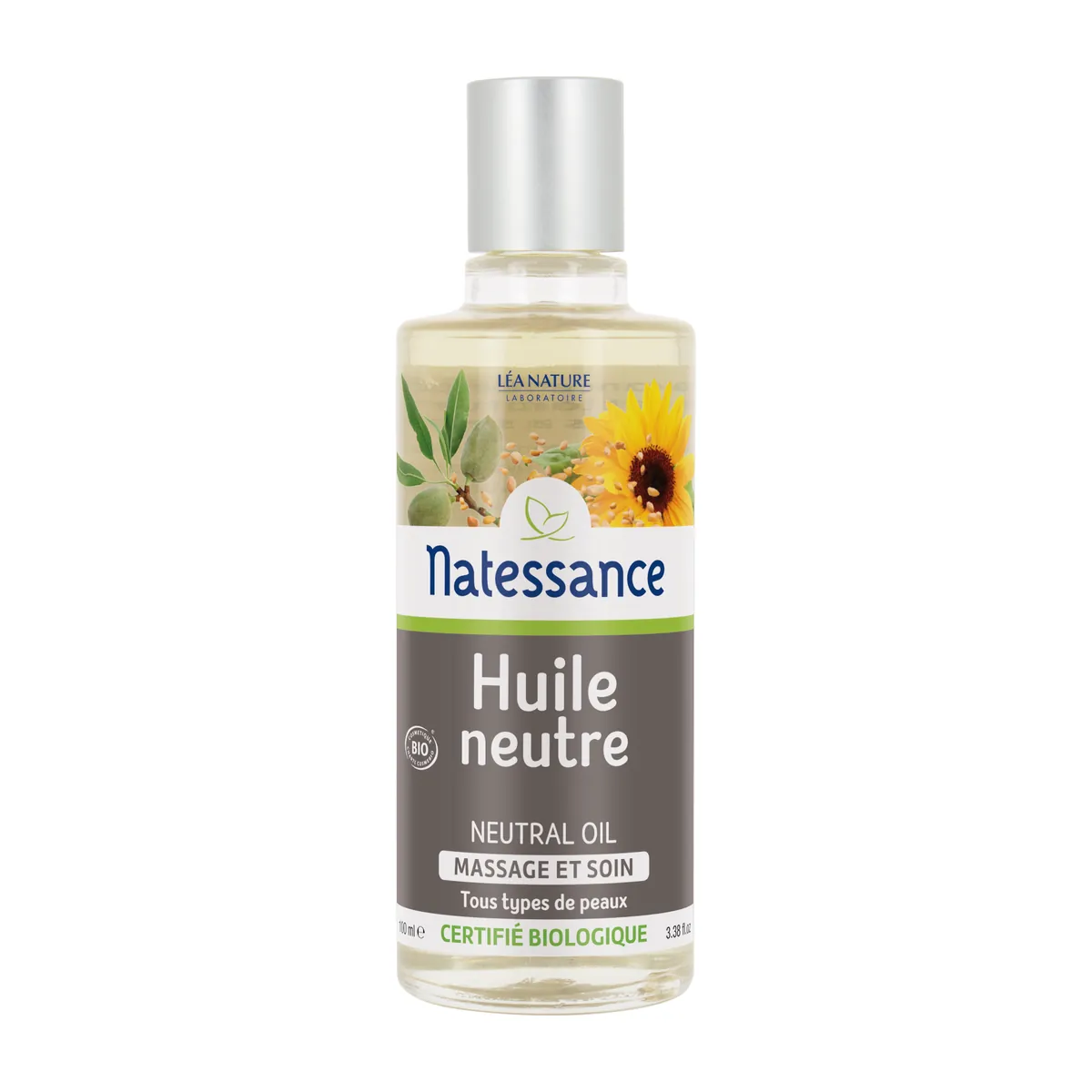 Natessance Neutral Massage and Care Oil 100ml