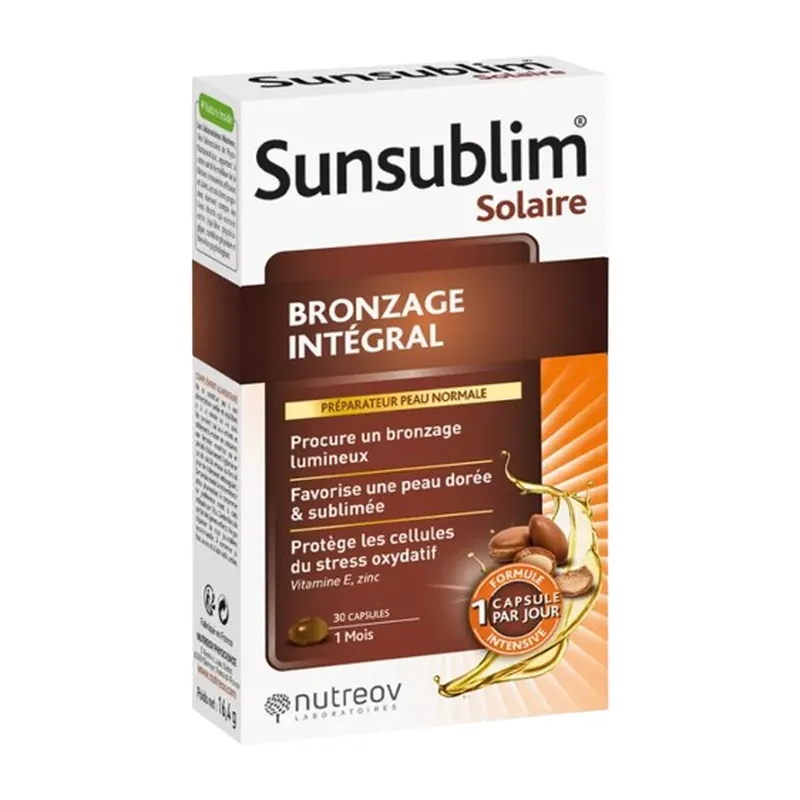 Nutreov Sunsublim Complete Tanning Argan Capsules x30
