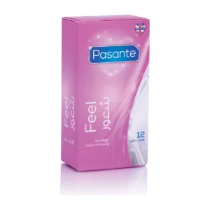Pasante Feel Condoms, 12 Pack