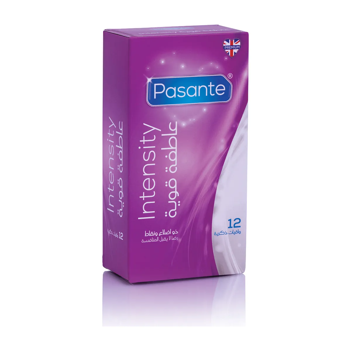 Pasante Intensity Condoms, 12 Pack