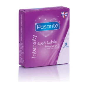 Pasante Intensity Condoms, 3 Pack