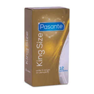 Pasante King Size Condoms, 12 Pack