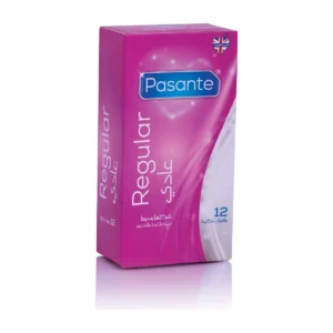 Pasante Regular Condoms, 12 Pack