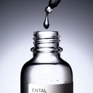 Serum dropping from a pipette