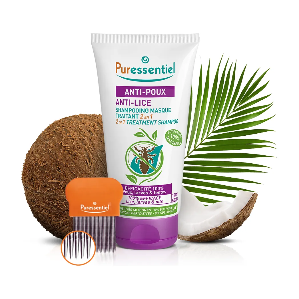 Puressentiel Anti-Lice 2 in 1 Mask 150ml
