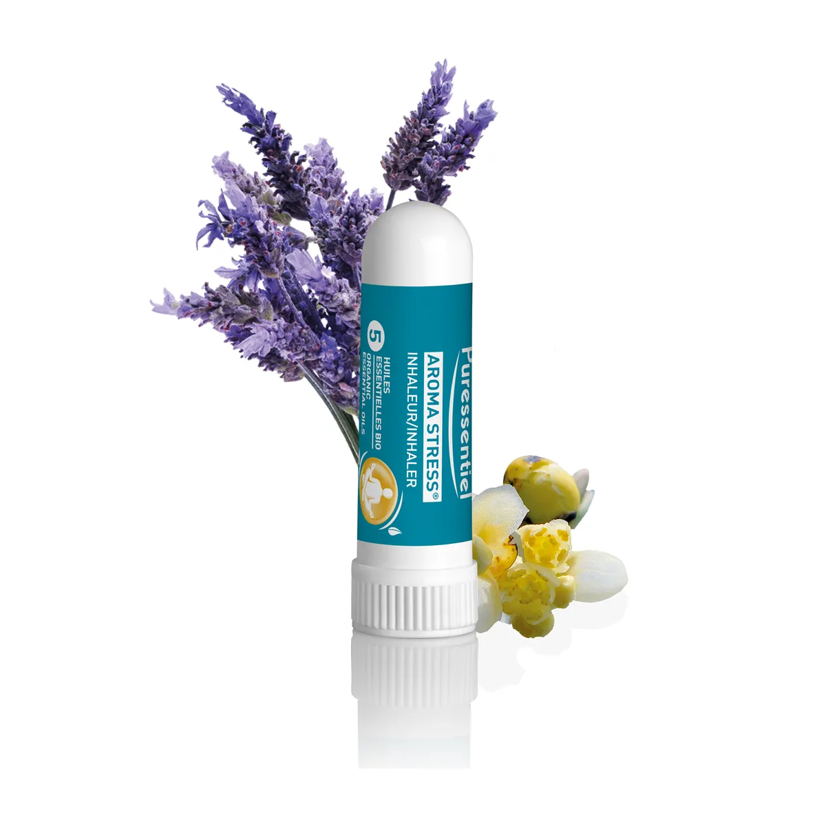 Puressentiel Aroma Stress Inhaler 5 Essential Oils 1ml