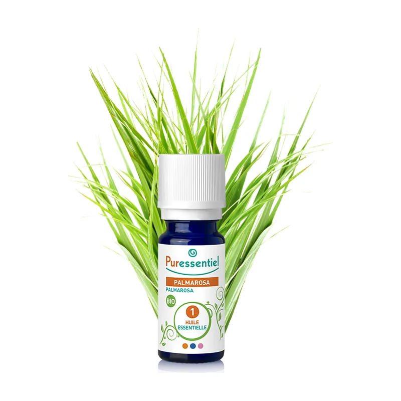 Puressentiel Organic Palmarosa Essential Oil 10ml