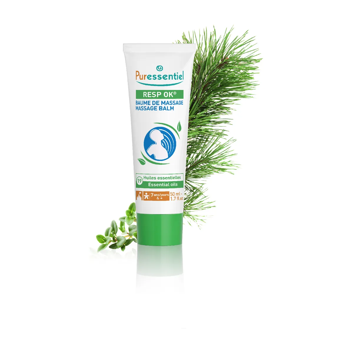 Puressentiel Resp OK Chest Rub Balm 19 Essential Oils 50ml