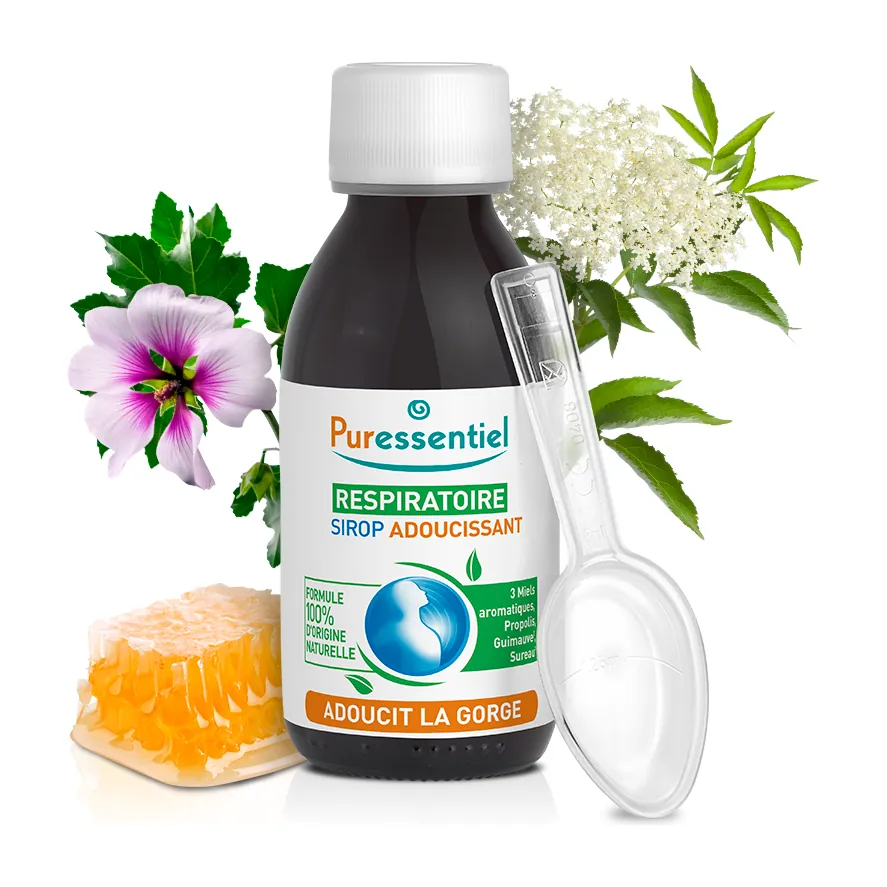 Puressentiel Respiratory Soothing Throat Syrup 125ml